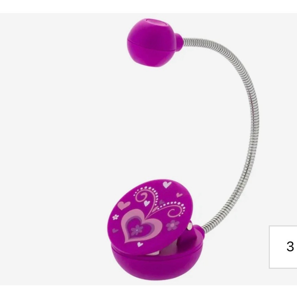 Disc clip book light